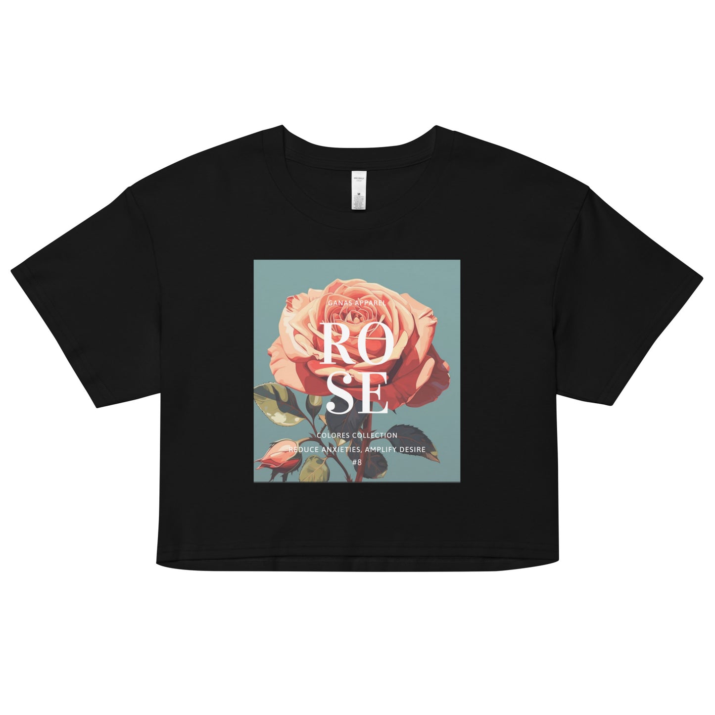 Rose - Women’s Crop Top