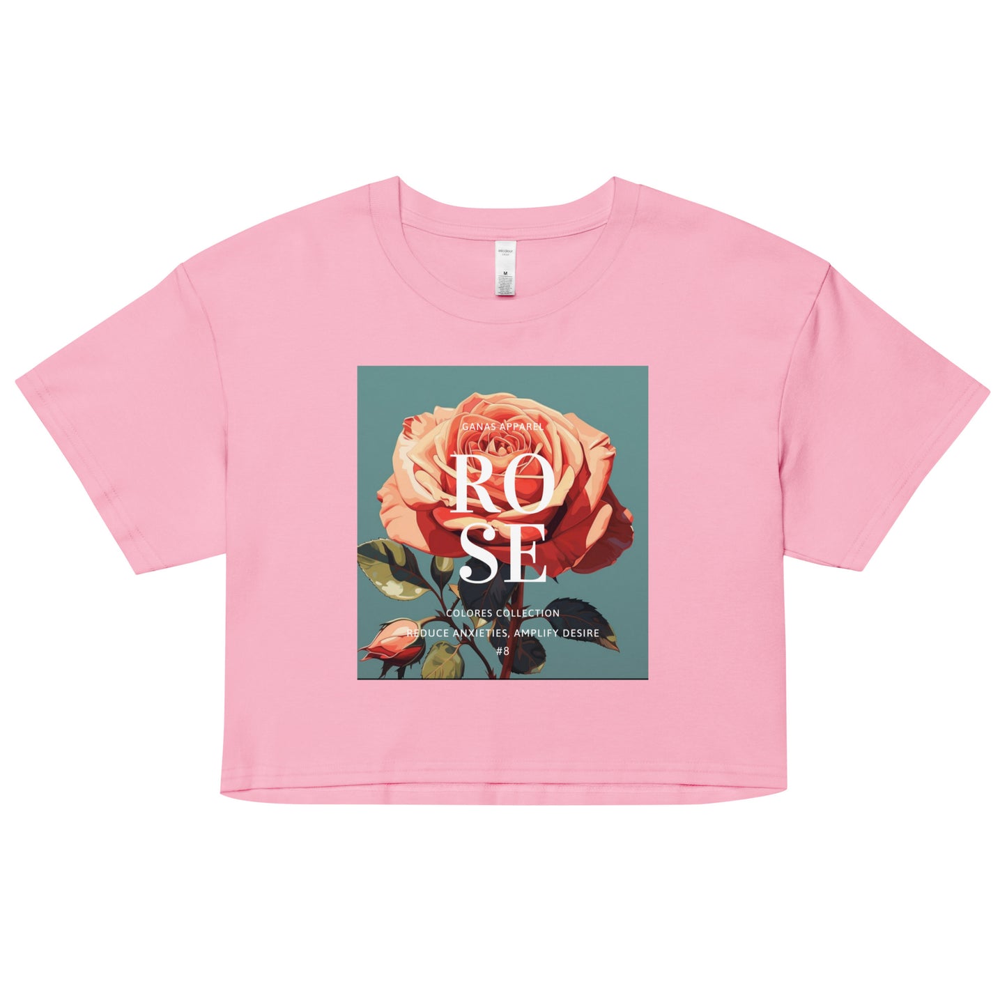 Rose - Women’s Crop Top