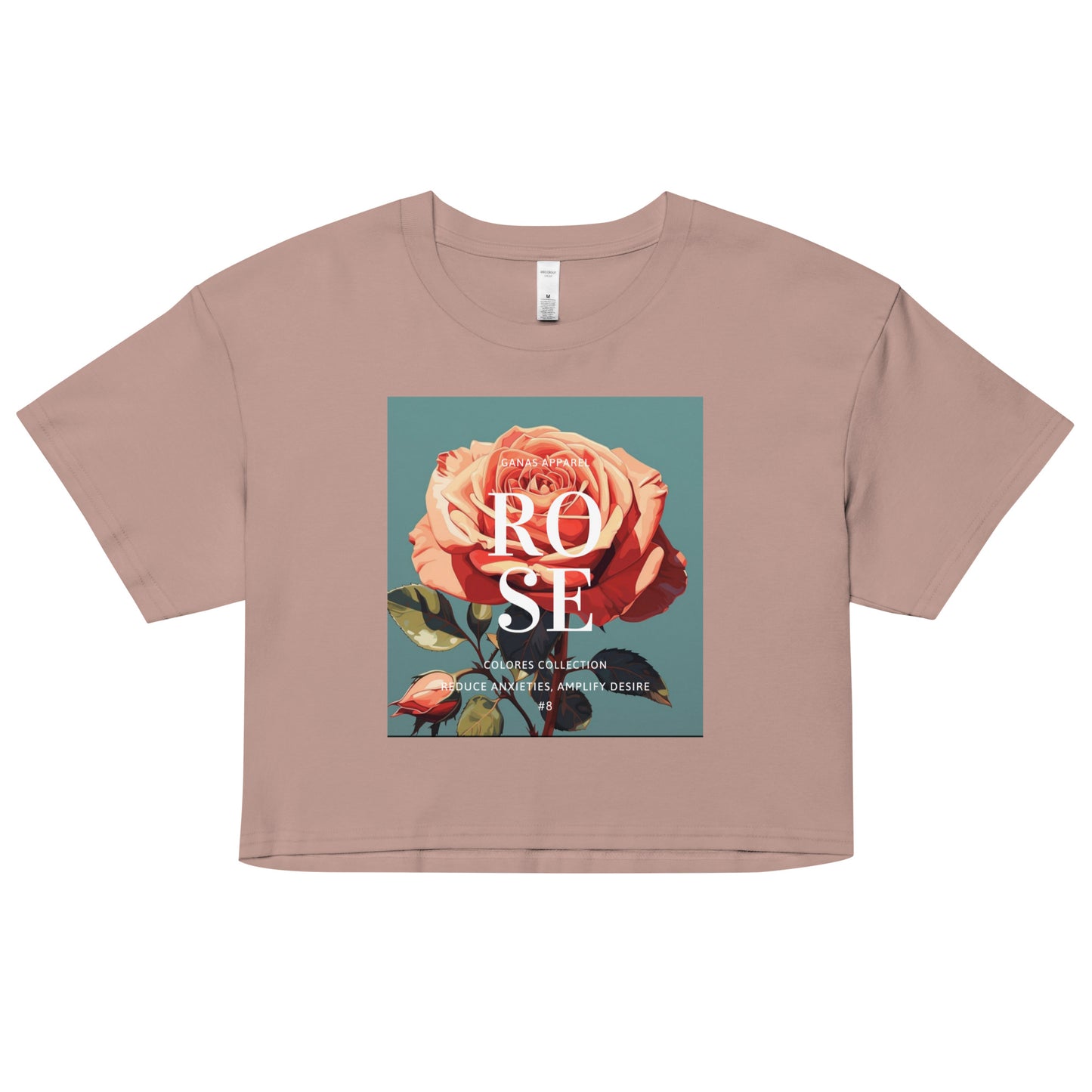 Rose - Women’s Crop Top