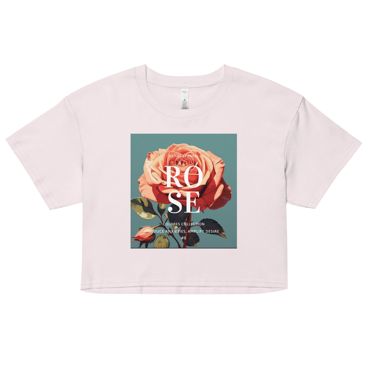 Rose - Women’s Crop Top