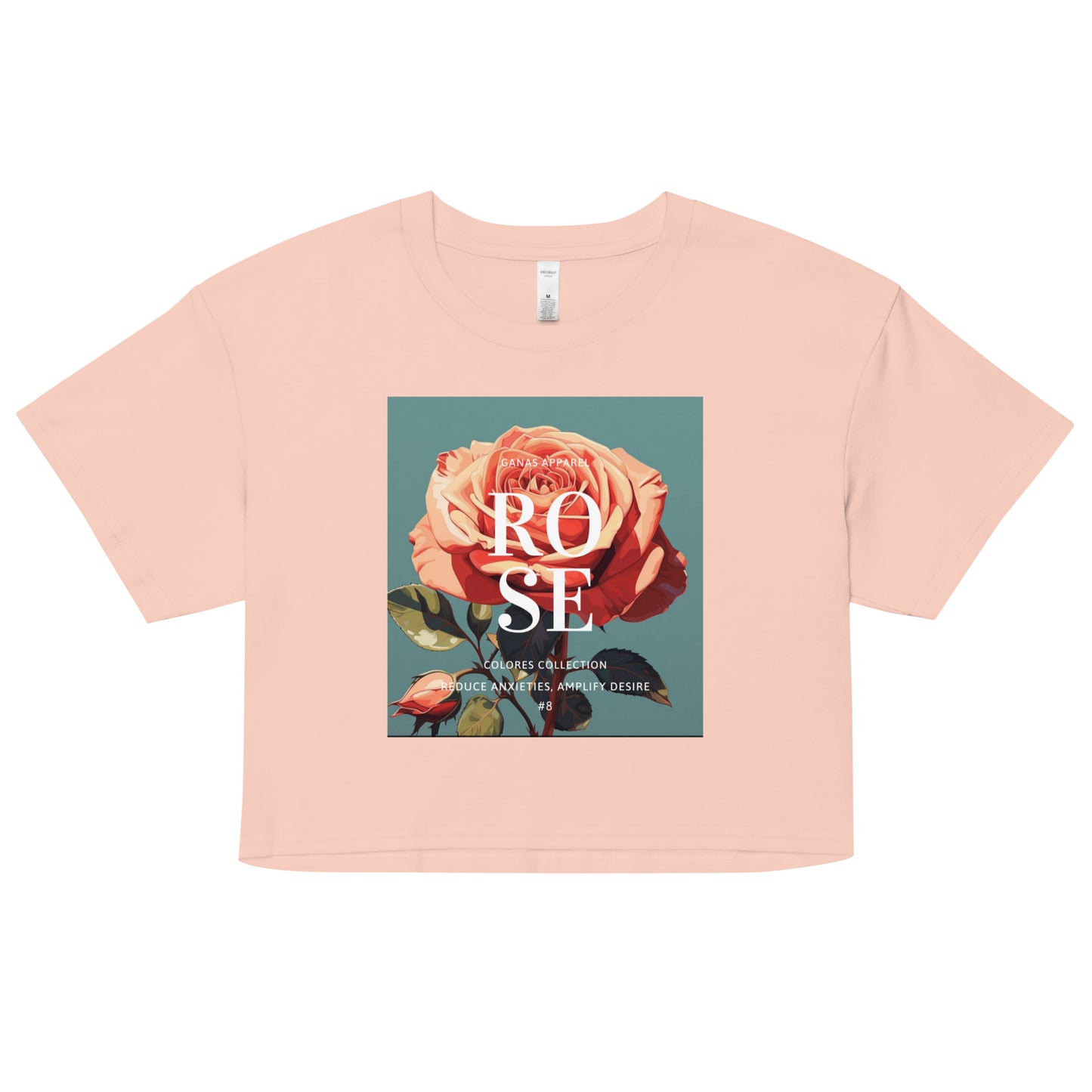 Rose - Women’s Crop Top