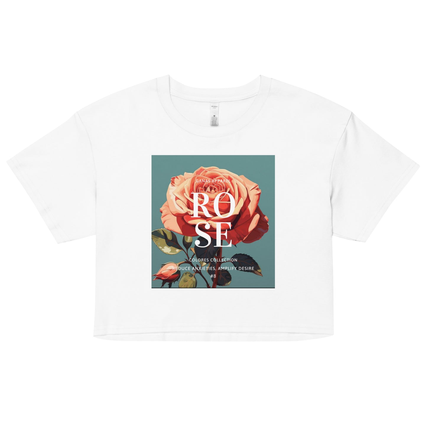 Rose - Women’s Crop Top